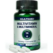 Multivitamin & Multimineral (14 Vitamin, 6 Mineral) 60 Tablet