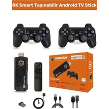 Game Box 5g Uyumlu 8k Android Tv 64 GB Oyun Konsolu