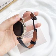 Puluzdg Huawei Watch Gt 4 41MM Için 18MM Deri Watch Band (Yurt Dışından)