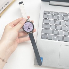 Puluzdg Huawei Watch Gt 4 41MM Için 18MM Deri Watch Band (Yurt Dışından)