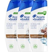 Head&Shoulders Head & Shoulders Şampuan Saç Dökülme Karşıtı Kafein Etkili 330 Ml X3 Adet