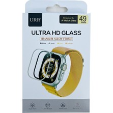 Urr Watch Ultra 2 49MM 3D Full Glue 2in1 Saat Cam Ekran Koruyucu