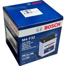 Bosch 12V 12 Ah Motosiklet Aküsü 160 A (En) (136*82*161) (YB12AL-A2)