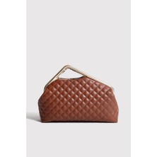 Berlesi Taba Kapitone Clutch Portföy Çanta
