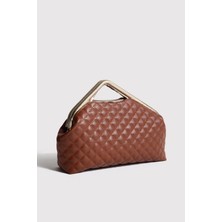 Berlesi Taba Kapitone Clutch Portföy Çanta
