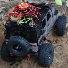 Blueleskyy Silikon Elastik Bagaj Ağı 1/10 Rc Paletli SCX10 90046 Tamiya CC01 D90 Traxxas Trx4 Yükseltme Parçaları Aksesuarları, 2 (Yurt Dışından)