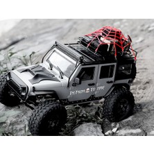 Blueleskyy Silikon Elastik Bagaj Ağı 1/10 Rc Paletli SCX10 90046 Tamiya CC01 D90 Traxxas Trx4 Yükseltme Parçaları Aksesuarları, 2 (Yurt Dışından)