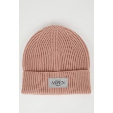 DeFacto Kadın Şehir Temalı Dokuma Etiketli Bere C6950AX24WN