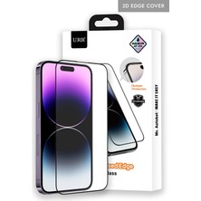 Urr iPhone 14 Pro Max 3D Silikon Edge Hd Cam Ekran Koruyucu