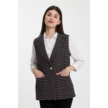 Alexandergardı Cepli Kolsuz Blazer Ceket (B24-36204)