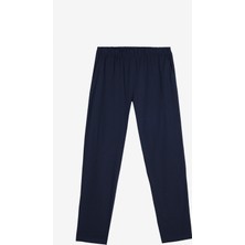 Altınyıldız Classics Erkek Lacivert Pamuklu Standart Fit Pijama Altı Normal Kesim Beli Lastikli Cepli