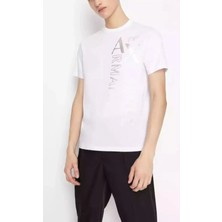 Armani Exchange Erkek Tişört Beyaz
