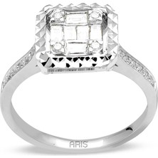 Ariş Pırlanta Baget Yüzük