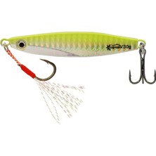 Captain 3654 Nautech Uv 7,5cm 30GR Jig Yem Renk : 10