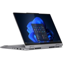 Lenovo Thinkbook 14 2-In-1 G4 Iml Intel Core Ultra 7 155U 48GB Ddr5 4tb SSD 14" Dokunmatik Wuxga 300NITS IPS Freedos Taşınabilir Bilgisayar 21MX002VTRF20 + Zetta Çanta