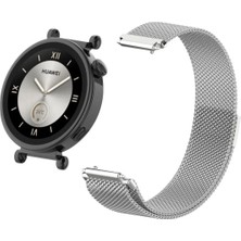 34center Huawei Watch Gt 5 (41MM) Uyumlu Metal Hasır KORDON(18MM)
