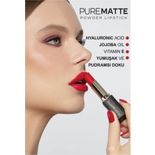 Golden Rose Pure Matte Powder Lipstick No: 120 - Pudralı Mat Ruj