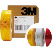 Pakkens 3m Kırmızı Reflektör Serit 55MMX50M. ECE104 Uyumlu