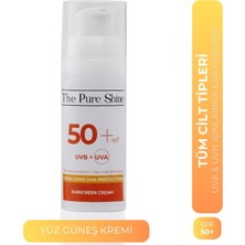 The Pure Shine Çok Yüksek Korumalı Tüm Ciltler Için Güneş Kremi Spf 50+