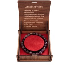 Stres ve Negatif Enerjiye Karşı 8 mm Ametist Bileklik