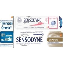 Sensodyne Tam Koruma Diş Fırçası 75ML Hassas Dişler İçin Özel Formül ile Etkili Bakım