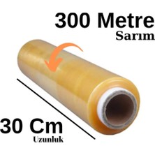 Şark Streç 30 cm x 300 Metre 8 Micron Dökme Polietilen Gıda Tipi Streç