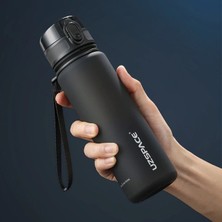 Uzspace 3026 Siyah Tritan Su Matarası 500ML