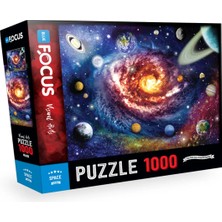 Blue Focus Games 1000 Parça Puzzle - Space (Uzay)