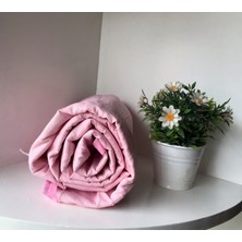 Asev Home İpli Ayarlanabilir Isıya Dayanıklı Keçeli Büyük Boy Ütü Masası Kılıfı Örtüsü Bezi 60X140 cm Pink