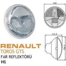 Farba Far Reflektörü Renault R12 Toros Iç (Uzun) H1