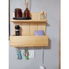 MRM WOOD MARMARASAUNA Ahşap Raflı Anahtarlık