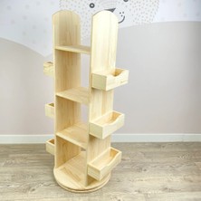 Bon Chic Baby Montessori Dönen Kitaplık
