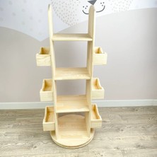 Bon Chic Baby Montessori Dönen Kitaplık