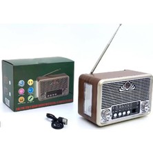 Nns NS-6675 USB / Tf Kart / Fm Retro Fenerli Taşınabilir Bluetooth Hoparlör