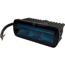 Demmon 10V-30V LED Bar Off-Road Sabit Çakar Fonksiyonlu (Turuncu-Beyaz) (124*47*78.3 Mm)