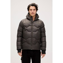 Axel Asfalt Erkek Kapüşonlu Mont