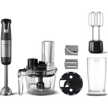 Philips Smoothie Doğrayıcı, Blender ve Karıştırma Speedtrigger Teknolojisi 1200W El Blender Seti  ve Mutfak Robotu