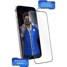 BLUEO iPhone 16 & iPhone 15 Anti-Dust Glass Anti-Static Uygulma Aparatlı HD Cam Ekran Koruyucu