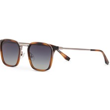 Despada Ds 2370 C3 Kare Havana - Gri Erkek Güneş Gözlüğü