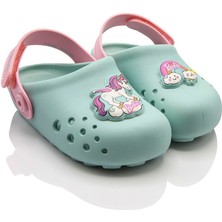 Grendha Rainbow Çocuk Sandalet Yeşil 22/29