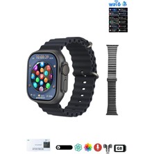 HK10 Ultra 3 Wifi 6 Chat Gpt/video Uygulama/chat Gpt Destekli Super Amoled Watch Ultra 3 Akıllı Saat