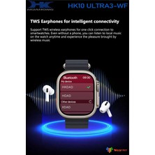 HK10 Ultra 3 Wifi 6 Chat Gpt/video Uygulama/chat Gpt Destekli Super Amoled Watch Ultra 3 Akıllı Saat