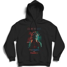 The Fame Five Nights At Freddy's, Count The Ways, 5naf, Fnaf, Oyun, %100 Pamuk Kapüşonlu Sweatshirt Hoodie