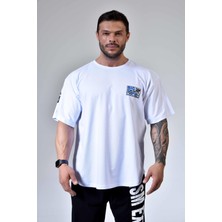 Extreme Power Beyaz Tişört Big Sam 3212