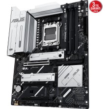 Asus Prıme X870-P Amd X870 Am5 Ddr5 8000 HDMI 2xusb4 4x M2 Usb3.2 Aura Rgb 2.5gbit Lan Atx 14+2+1(80A) Güç Aşaması, Çift Usb4, Pcıe Slot Q-Release