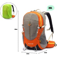 Go Veform Outdoor Kamp ve Yürüyüş Sırt Çantası (36 Litre Kapasiteli) Turuncu 9860