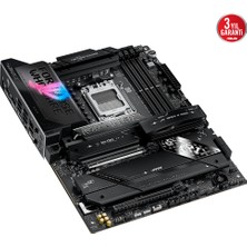 Asus Rog Strıx X870E-E Gamıng Wıfı Amd X870 Am5 Ddr5 8000 HDMI 2xusb4 5x M2 Usb3.2 Wifi 7 + Bt Aura Rgb 5gbit Lan Atx 18+2+2 Güç Aşamaları, Çift Usb4, USB 20G Pd 3.0 ile 30W A Kadar USB Çıkışı