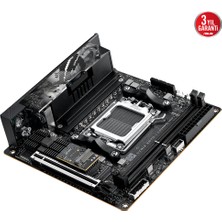Asus Rog Strıx X870-I Gamıng Wıfı Amd X870 Am5 Ddr5 8400 HDMI 2xusb4 2x M2 Usb3.2 Wifi 7 + Bt Aura Rgb 2.5gbit Lan Mini Itx 10+2+1 Güç Aşamaları, Çift Usb4, Rog Strix Hıve Iı