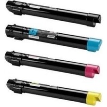 Tecprint Xerox 7500 Uyumlu Muadil Toner Takım Set 4 Renk Cmyk