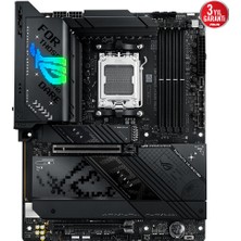 Asus Rog Strıx X870-F Gamıng Wıfı Amd X870 Am5 Ddr5 8000 Dp HDMI 2xusb4 4x M2 Usb3.2 Wifi 7 + Bt Aura Rgb 5gbit Lan Atx Anakart